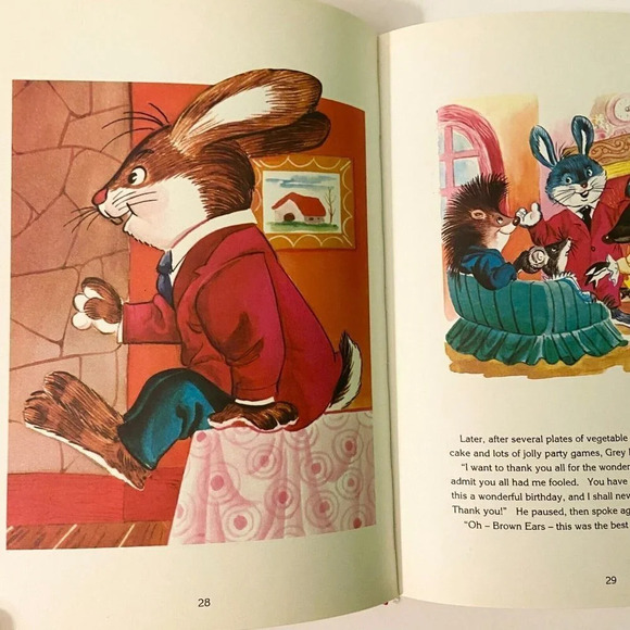 Vintage 1991 Rabbits Run Riot Whiskerton Tales Peter Haddock Limited Book - Picture 13 of 16